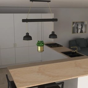 Csillár zsinóron FLORA 2xE27/60W/230V