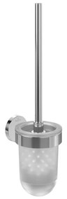 Villeroy & Boch TVA15101600061 - Falra szerelhető WC-kefe ELEMENTS üveg/fényes króm