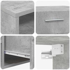 TV szekrény fiókkal Magasfényű fehér 150 x 39 x 30 cm Faanyag