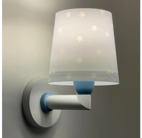 Dalber 82219T - Gyermek fali lámpa STAR LIGHT 1xE27/60W/230V kék 82219T