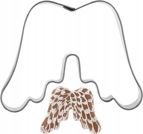 Lyukasztó Mézeskalács Keksz Forma Acél Angyal Szárny Nagy