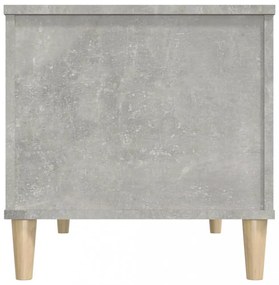 betonszürke szerelt fa dohányzóasztal 90x44,5x45 cm