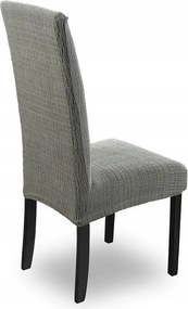 Bársony székhuzat 5 székhez 35x30x55 acél boho