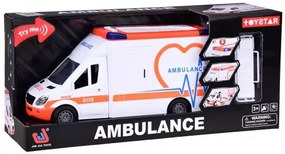 Interaktív Ambulance + Hordágy Fény és hanghatások! Ajtók nyitása 25 Cm