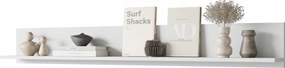 Vera akasztós fali polc 138,5 cm fehér