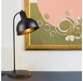 ONLI - Asztali lámpa ISTANBUL 1xE27/22W/230V 50 cm fekete