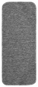 15 db szürke négyszögű csúszásmentes lépcsőszőnyeg 60 x 25 cm