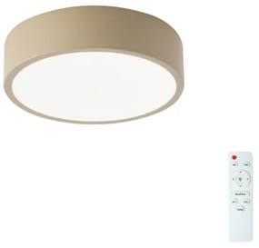 Brilagi - LED dimmelhető POOL LED/18W/230V 3000-6000K 20 cm bézs + távirányító