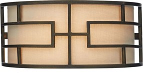 Dar Lighting TUMOLA TUM0763 Fali lámpa 2x40W/E27 IP20
