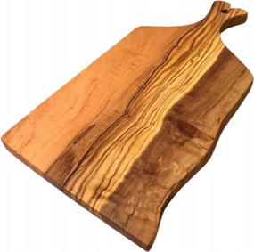 Téglalap alakú deszka fa nyéllel DSPR30.3 szeleteléshez és tálaláshoz