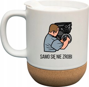 Fehér Bögre Parafa Vicces Ajándék Apák Napja Nem Magától