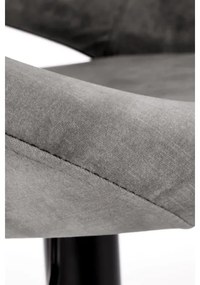 Bárszék 100x48 cm szürke/antracit