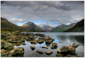 Poszterek 200x135 Nagy kövek a folyóban