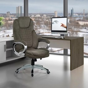 Irodai szék, hintamechanizmussal, szürke, KA-G196 GREY2