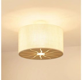 Brilagi - COUNTRY ROLLER mennyezeti lámpa 1xE27/15W/230V, 45 cm, krém