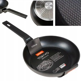 Vavio Tokyo klasszikus fekete serpenyő 24 cm