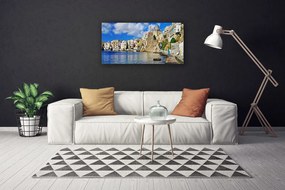 Vászonkép falra Sea város építészet 100x50 cm