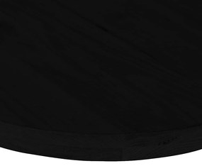 sötétbarna tömör akácfa ovális alakú asztallap 140 x 60 x 4 cm