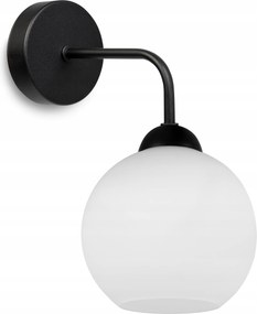 Klasszikus Fali Lámpa Elegáns Üveg Lámpabúra