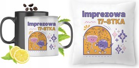 Születésnapra 17 17 db-os Varázsbögre Fotónyomtatott Párna Szett