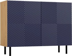 MIX Kama 2 komód, tölgy-kék