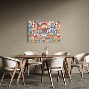 Egy utazó képe (90x60 cm)