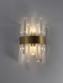Fali Lámpa Arany CROWN NOVA LUCE 9695220