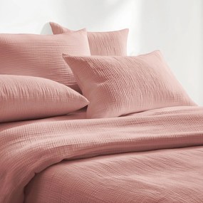 Goldea muszlin ágyneműhuzat – barack színű 140 x 200 és 70 x 90 cm