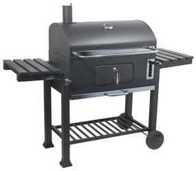Royal Grande XXL fekete faszenes grillsütő - Cattara