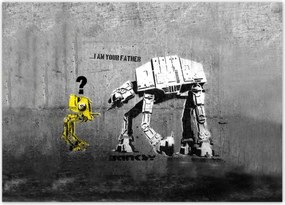 Poszterek 70x50 Banksy I am your father
