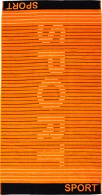 SPORT Strandtörölköző narancs 165x90cm
