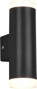 TRIO 283110232 RAY Modern Kültéri Fali Lámpa Fekete LED IP44