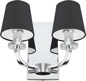 Cosmolight NEW YORK 1 W02503CH-BK Csillár 2x40W/E14 IP20