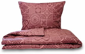 Kvalitex Pamut ágynemő Tokyo bordó, 140 x 200 cm, 70 x 90 cm