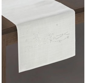 Agata karácsonyi asztali futó Ezüst 40x180 cm
