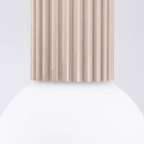 Sollux SL.1743 - Fürdőszobai mennyezeti lámpa HALO 1xG9/8W/230V IP44 bézs