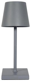 Eurolamp LED Dimmelhető újratölthető érintős asztali lámpa LED/3,5W/5V 5200mAh szürke EU0444