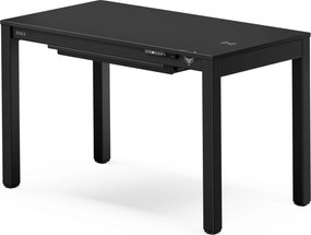 Gamer íróasztal elektromosan állítható, beépített vezeték nélküli QI töltő és USB: Diablo X-RIFT fekete