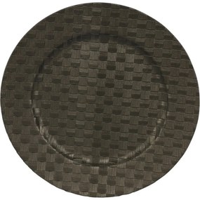 Black Weaving tányéralátét, 33 cm