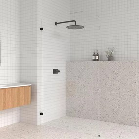 AREZZO design CLEAR walk-in zuhanyfal, átlátszó 1200x2000