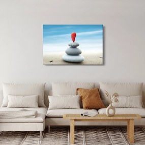 Kép - Egyensúly kövekkel (90x60 cm)