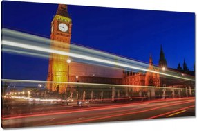 Festmények 120x70 A londoni óratorony Big Benje mellett suhant el