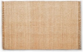 Parentesi Quadra Aneko kézzel fonott juta szőnyeg 60 x 90 cm rojtokkal