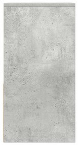 éjjeliszekrények fiókos 2 db betonszürke 35x34x66,5 cm