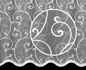 Mg Függöny lengyel jacquard 3997 Fehér 250cm 0,5m Esy