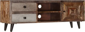 vidaXL tömör mangófa TV-szekrény 118 x 30 x 40 cm