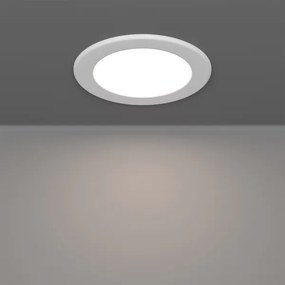 Eglo 901431-LED RGBW mennyezeti beépíthető fürdőszobai lámpatest FUEVA-Z LED/5W/230V 12cm IP44 fehér