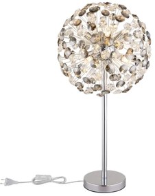 Globo 64135TC - LED Asztali lámpa KATRINA 8xG9/3,5W/230V fényezett króm