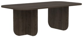 Dohányzóasztal Becaj - Walnut