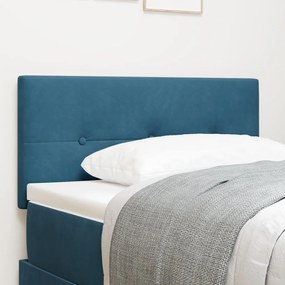 Fejtámla Gombos Tűzött Sötétkék 90 cm Párna